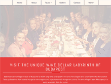 Tablet Screenshot of budapestwinetasting.com
